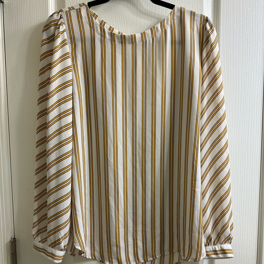 Striped LOFT blouse